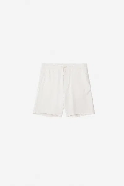 A Days March Ipu Hemp Drawstring Shorts In White