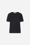 A Days March Josey Structured Knitted T-shirt In Black