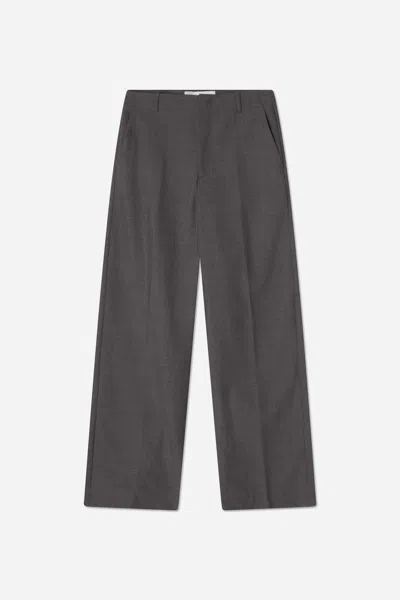 A Days March Lancer Wool Twill Trousers In Gray