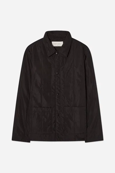 A Days March Lesley Padded Overshirt In Brown