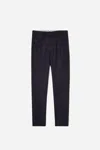 A Days March Lyon Wool Trousers In Black