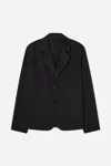 A Days March Mace Cotton Blazer In Black