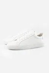 A Days March Marching Leather Sneakers In White