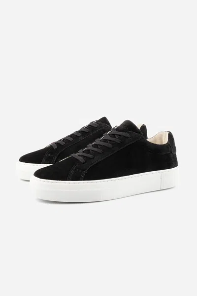 A Days March Marching Platform Suede Sneakers In Black