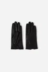 A Days March Mika Leather Gloves In Black