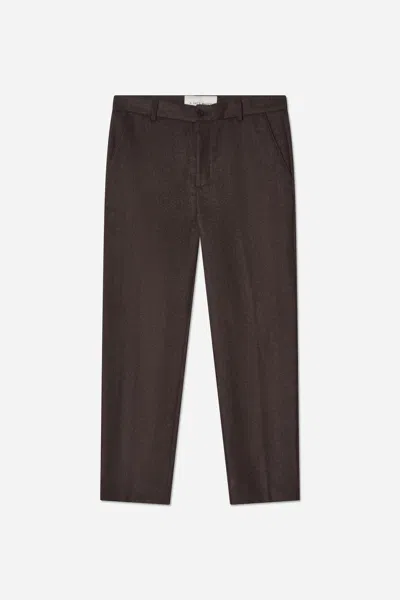 A Days March Miller Wool Trousers In Brown
