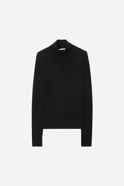 A Days March Mimosa Merino Rollerneck In Black
