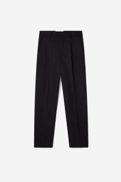 A Days March Nene Pleated Wide Trousers In Black