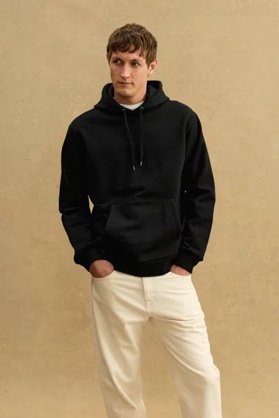 A Days March Original Cotton Hoodie In Black