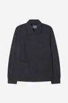 A Days March Palmer Worker Overshirt In Black