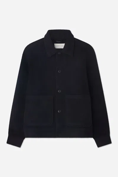 A Days March Powell Rugged Wool Overshirt In Blue