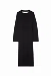 A Days March Rowan V-neck Merino Dress In Black