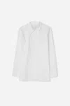 A Days March Savona Poplin Shirt In White