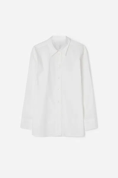 A Days March Savona Poplin Shirt In White