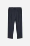 A Days March Smart Lyocell Trousers In Black