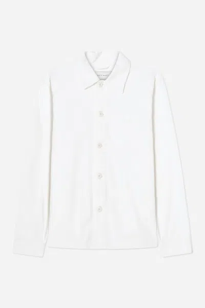 A Days March Telford Corduroy Overshirt In White