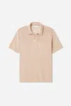 A Days March Terry Polo In Brown