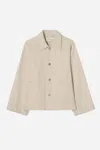 A Days March Whitney Denim Jacket In Neutral