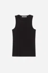 A Days March Williams Ribbed Tank Top In Black