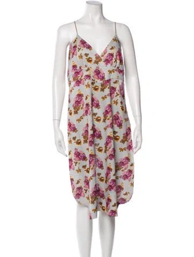 Pre-owned A Detacher Floral Print Nightgown In Multi