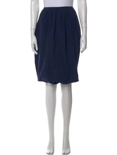 Pre-owned A Detacher Midi Length Skirt In Blue