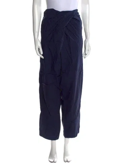 Pre-owned A Detacher Skinny Leg Pants In Blue
