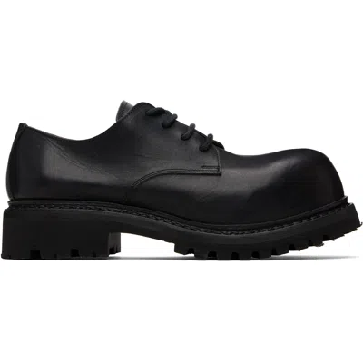 A Diciannoveventitre A Diciannoventitre Black Prisma Derby Shoes