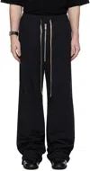 A Diciannoveventitre Black Jord Trousers In Black