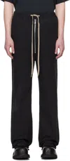 A Diciannoveventitre Black Jord1 Trousers In Black