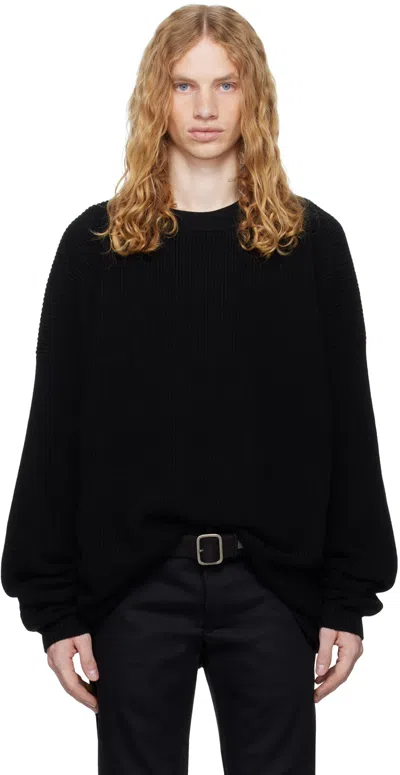 A Diciannoveventitre Black Wool Sweater