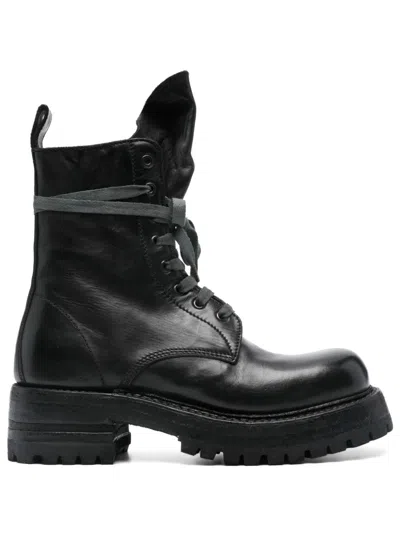 A Diciannoveventitre Jac Boots In Black