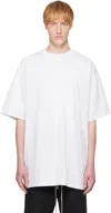 A Diciannoveventitre White Short Sleeve Andy T-shirt In White