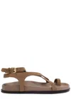 A.emery Jalen Suede Sandals In Beige
