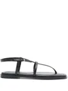 A.emery Remly Sandals - Women's - Calf Leather/rubber In Black