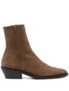 A.emery Hudson 45mm Suede Boots In Brown