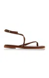 A.emery Davis Leather Sandals In Tan