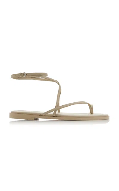 A.emery Davis Leather Sandals In White