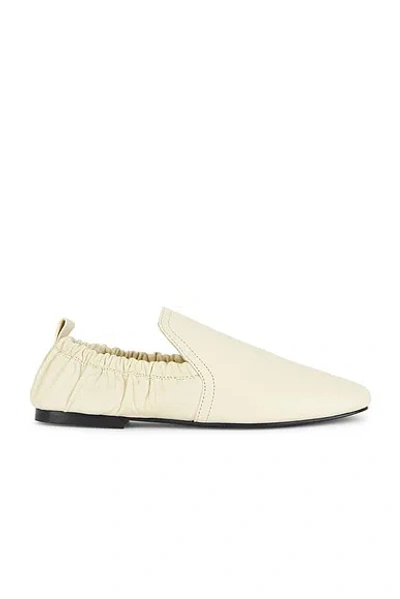 A.emery Neutral The Delphine Leather Loafers - Women's - Calf Leather In Neutrals