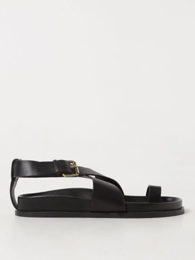 A.emery Flat Sandals  Woman Colour Black