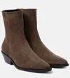 A.emery Hudson 45mm Suede Boots In Brown