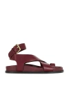 A.emery A. Emery Elbert Sandals Mulberry Lizard In Purple