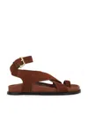 A.emery Jalen Sandal In Sienna Suede