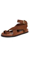 A.emery A. Emery Jalen Sandals Sienna Suede In Sienna Suede