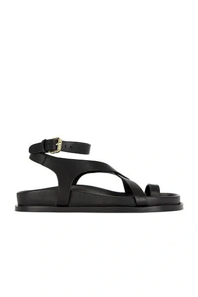 A.emery 20mm Jalen Leather Sandals In Black