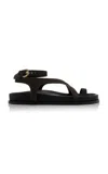 A.emery Jalen Slim Sandals In Brown