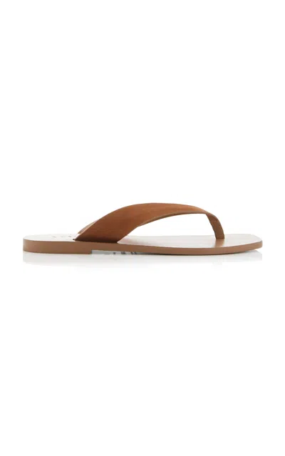 A.emery Kinto Suede Sandals In Tan
