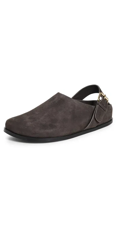 A.emery A. Emery Louis Clogs Mulch Suede