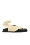 A.emery Mantei Sandal In Eggshell