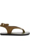 A.emery Millar Suede Ankle-strap Sandals In Brown