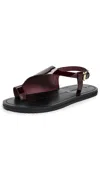 A.emery Milne Patent Leather Sandals
